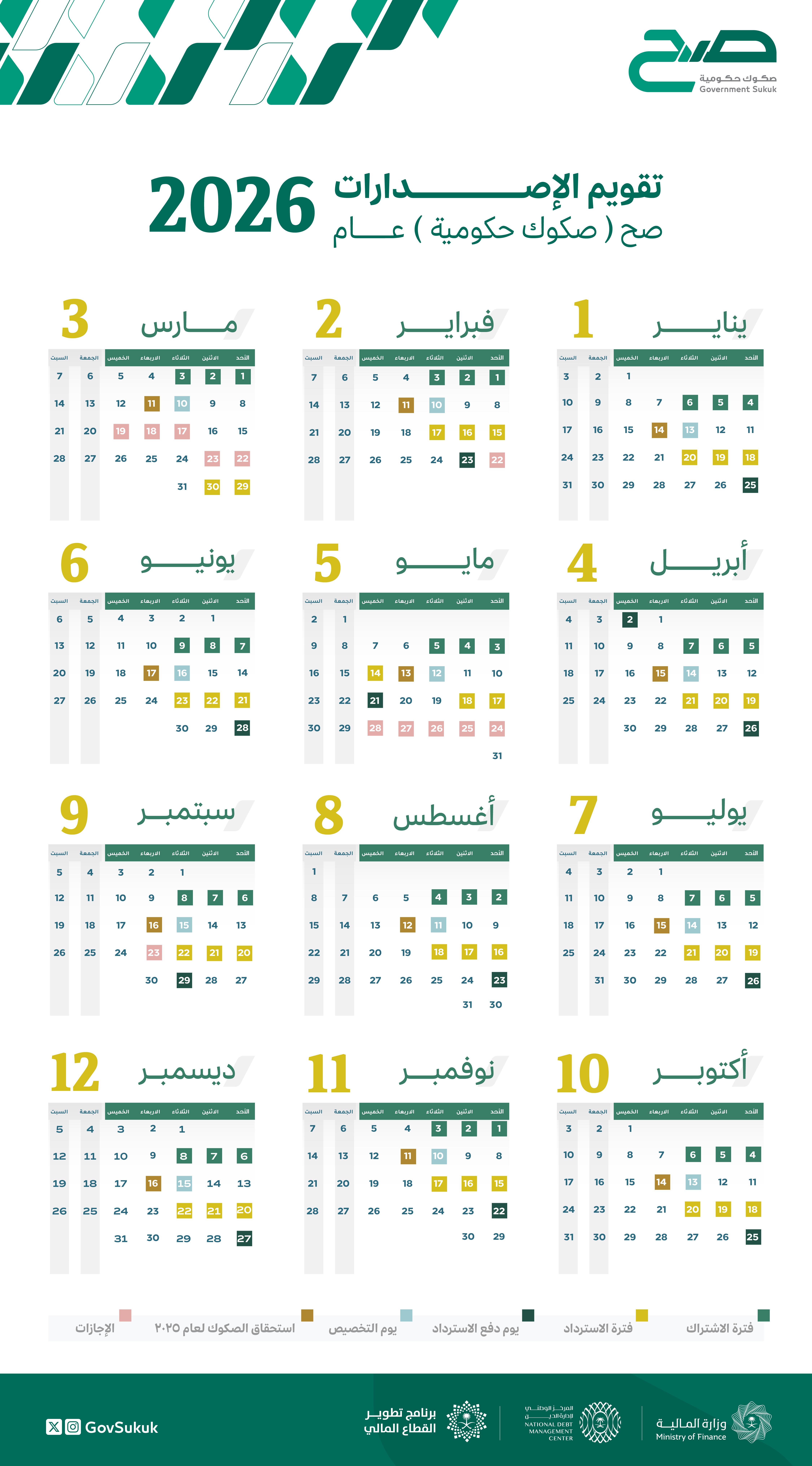تقويم الاصدارات لمنتج صح 2026م.jpg